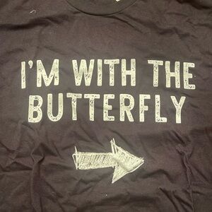 I am with the butterfly costume men’s xl extra large new